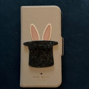 Kate Spade Cream and Black Bunny Wallet